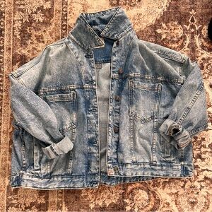 We the free denim jacket